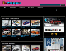 Tablet Screenshot of bcarwallpapers.com